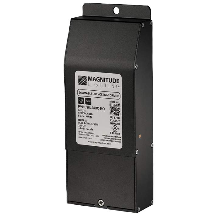60 Watt Dimmable Driver (With Knockout, Electronic, UL) - 12 Volt
