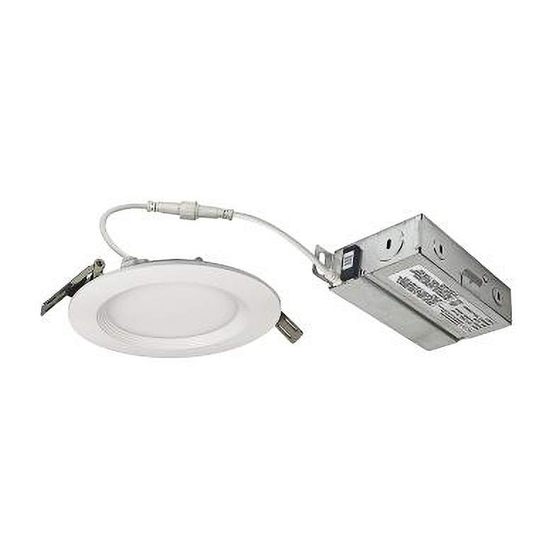 Image 1 E-Series Flin 4 inch White Tunable, CCT 345 LED Recessed Downlight