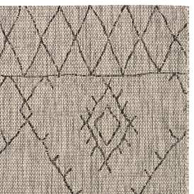Image3 of Eagean EAG-2328 2'x2'11" Black and Taupe Outdoor Area Rug more views