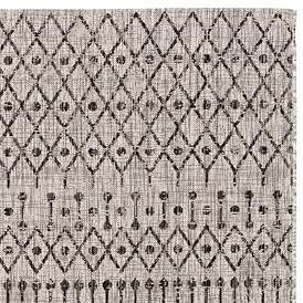 Image3 of Eagean EAG-2334 7'10"x10'2" Black and Taupe Outdoor Area more views