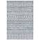 Eagean EAG-2335 Denim and White Outdoor Area Rug