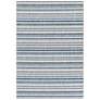 Thumbnail2 of Eagean EAG-2337 2'x2'11" Navy and White Outdoor Area Rug