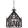 Eagleton 20" Wide Metal Scroll Chandelier