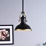 Thumbnail1 of Eamon 1 Lt Matte Black Pendant