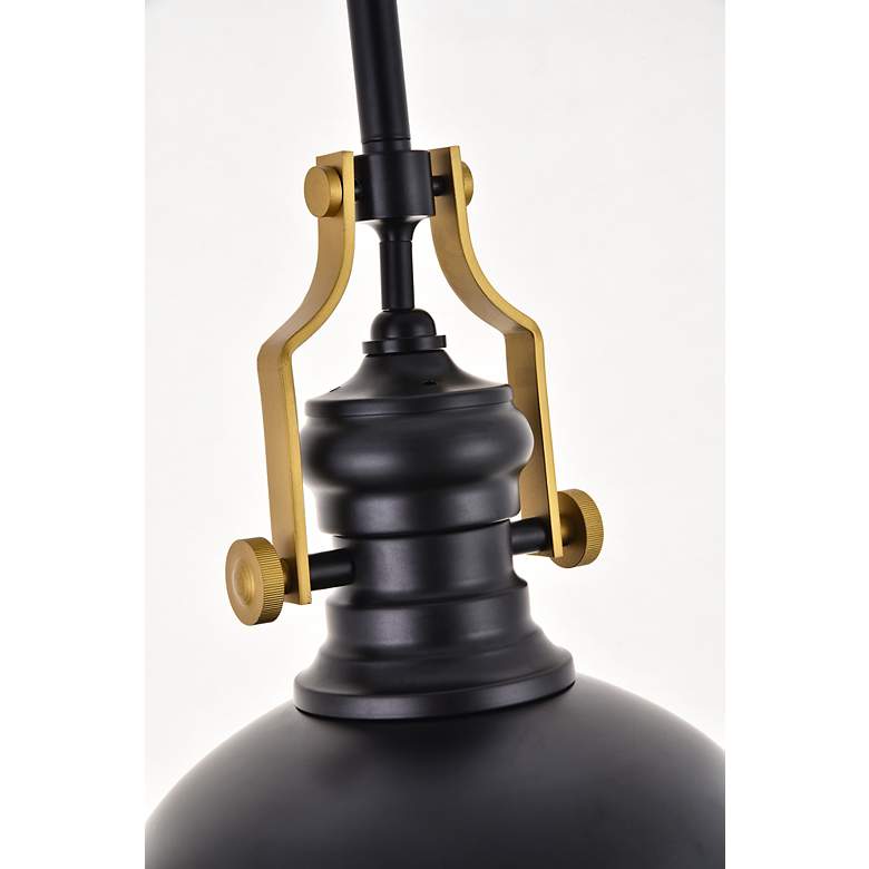 Image 6 Eamon 1 Lt Matte Black Pendant more views