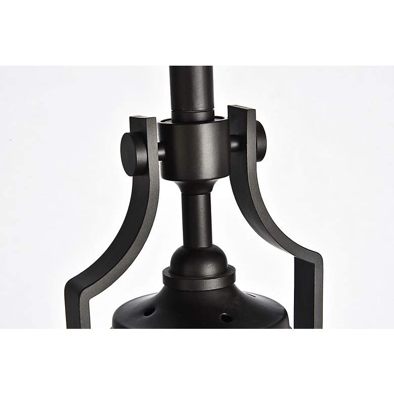 Image 3 Eamon 13" Wide Oil-Rubbed Bronze Dome Pendant Light more views