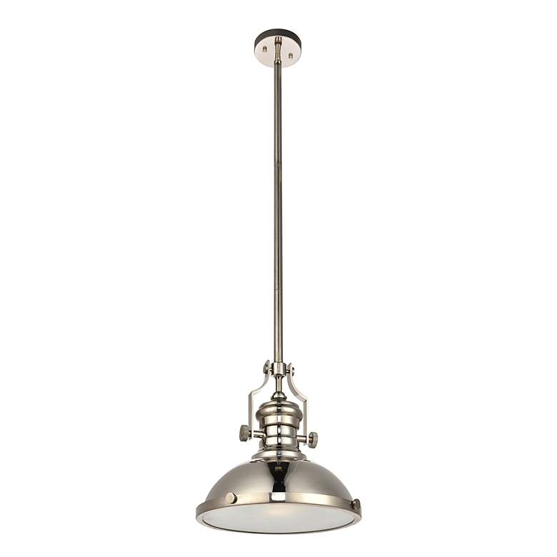 Image 4 Eamon Collection Pendant D13 H13.3 Lt:1 Polished Nickel Finish more views