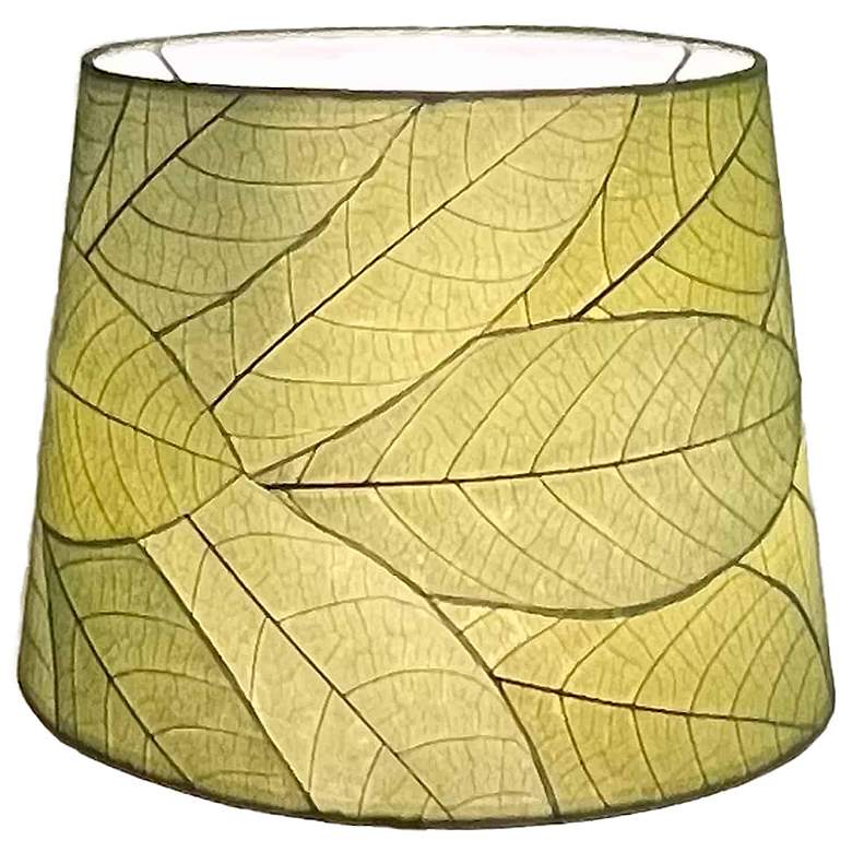 Image 1 Eangee 12 Inch Tapered Drum Shade Green