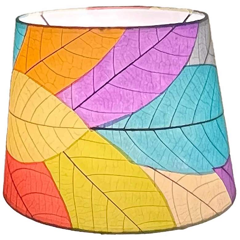 Image 1 Eangee 12 Inch Tapered Drum Shade Multi