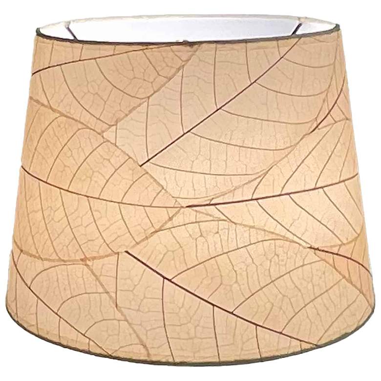 Image 1 Eangee 12 Inch Tapered Drum Shade Natural