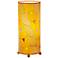 Eangee 16"H Orange Butterfly Uplight Accent Table Lamp