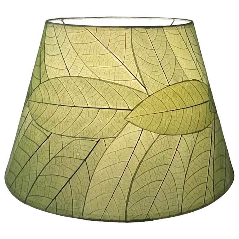 Image 1 Eangee 18 Inch Tapered Drum Shade Green