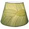 Eangee 18 Inch Tapered Drum Shade Green