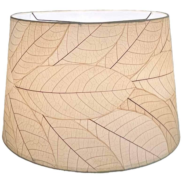Image 1 Eangee 18 Inch Tapered Drum Shade Natural