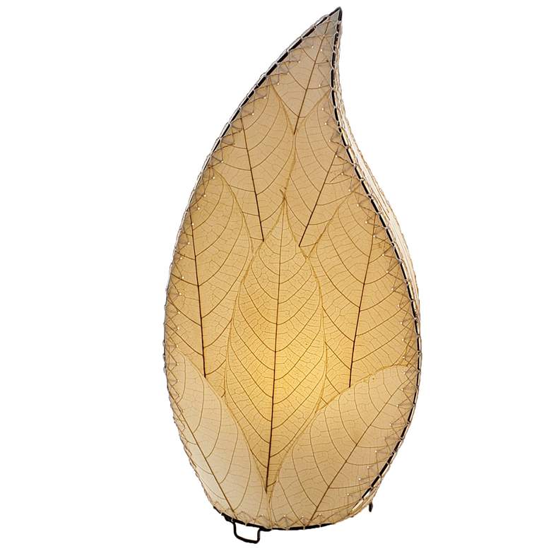 Image 2 Eangee 24 Inch Leaflet Lamp Natural
