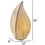 4_Eangee 24 Inch Leaflet Lamp Natural more views