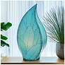 1_Eangee 24 Inch Leaflet Lamp Sea Blue