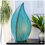3_Eangee 24 Inch Leaflet Lamp Sea Blue more views