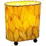 2_Eangee 9"H Guyabano Natural Mini Uplight Accent Table Lamp