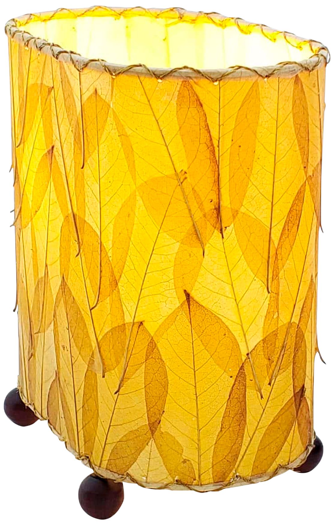 Image 4 Eangee 9"H Guyabano Natural Mini Uplight Accent Table Lamp more views