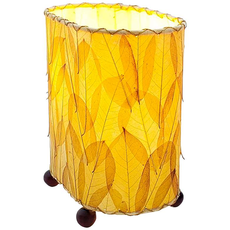 Image 4 Eangee 9"H Guyabano Natural Mini Uplight Accent Table Lamp more views