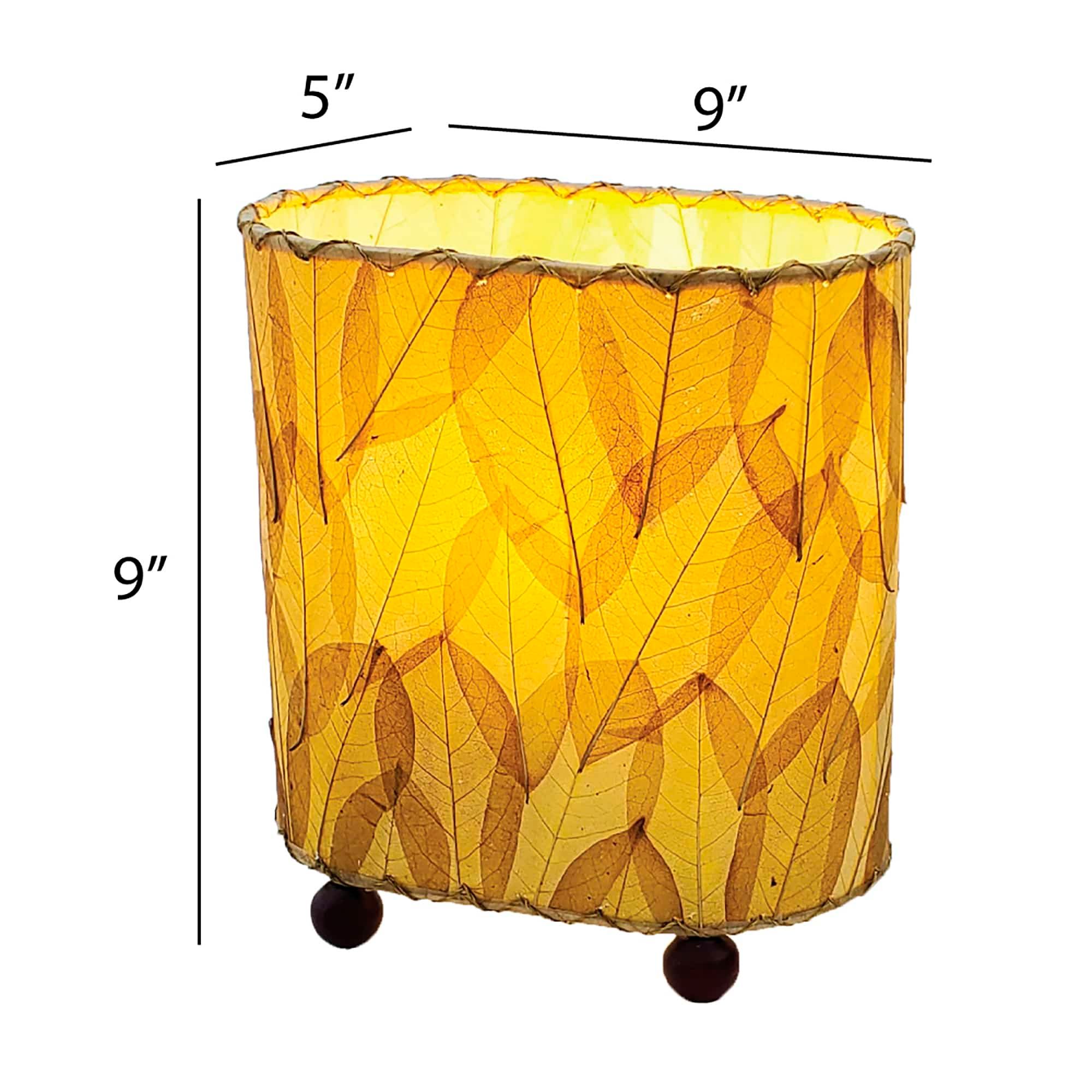 Image 5 Eangee 9"H Guyabano Natural Mini Uplight Accent Table Lamp more views