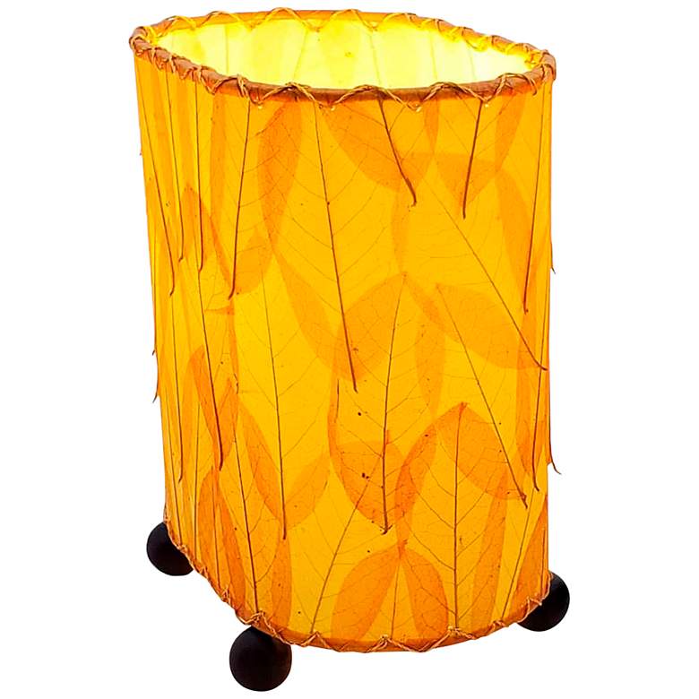 Image 4 Eangee 9"H Guyabano Orange Mini Uplight Accent Table Lamp more views
