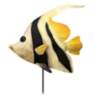 Eangee Angel Fish 24" High Decorative Garden Stake