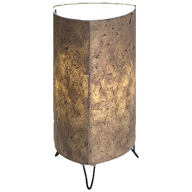 Image 1 Eangee Bowed 16 inch High Banana Uplight Accent Table Lamp
