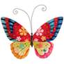 Eangee Butterfly 13"W Flower Power Capiz Shell Wall Decor