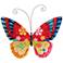 Eangee Butterfly 13"W Flower Power Capiz Shell Wall Decor
