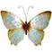 Eangee Butterfly 18" Wide Pearl Capiz Shell Wall Decor