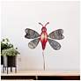 Eangee Butterfly Wall Lamp Red