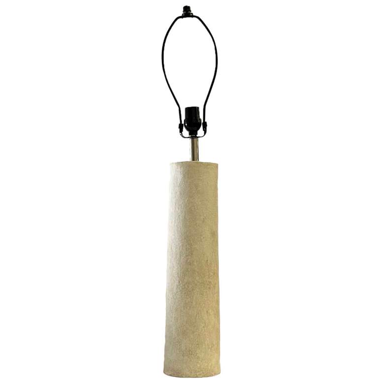 Image 1 Eangee Chronicle Pillar Lamp Base White