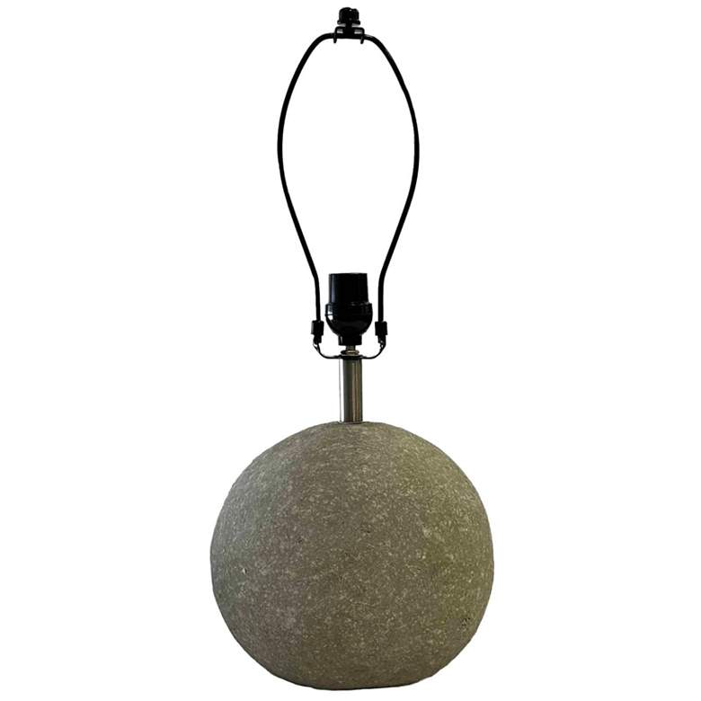 Image 1 Eangee Chronicle Sphere Lamp Base Gray