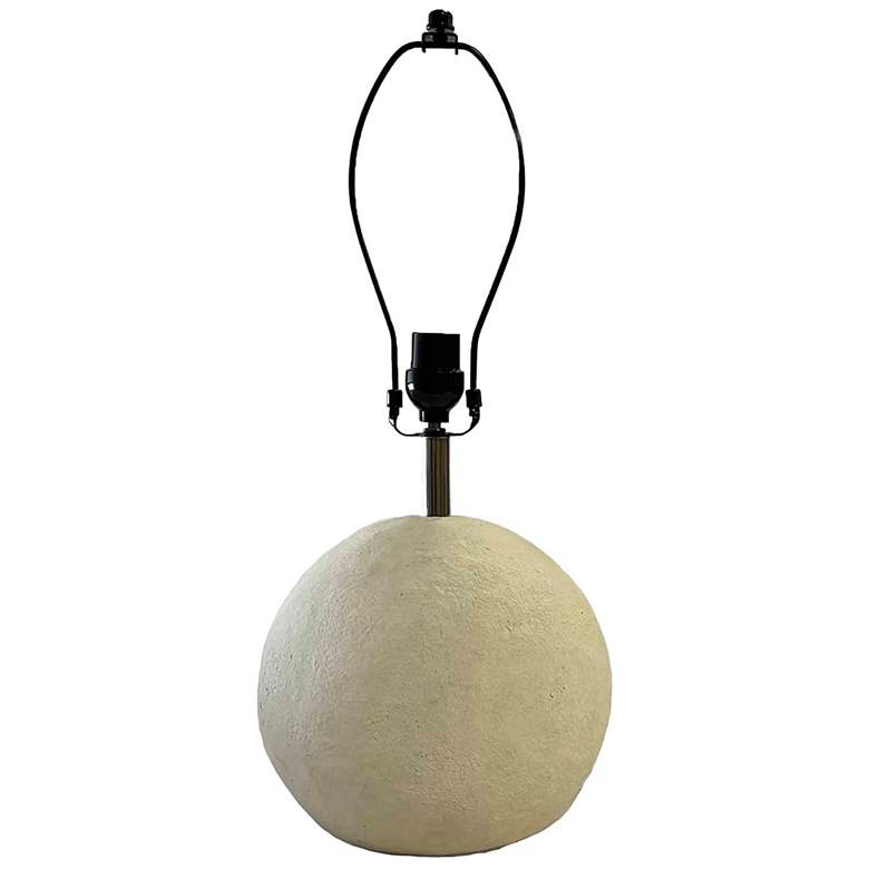 Image 1 Eangee Chronicle Sphere Lamp Base White