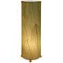 Eangee Cocoa Leaves Green Cylinder Table Lamp