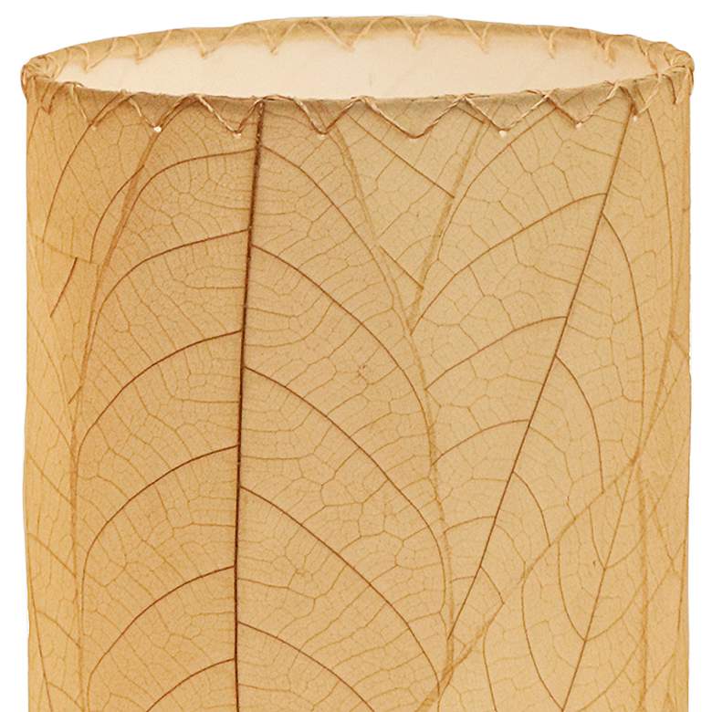 Image 3 Eangee Cocoa Leaves Natural Cylinder Table Lamp more views