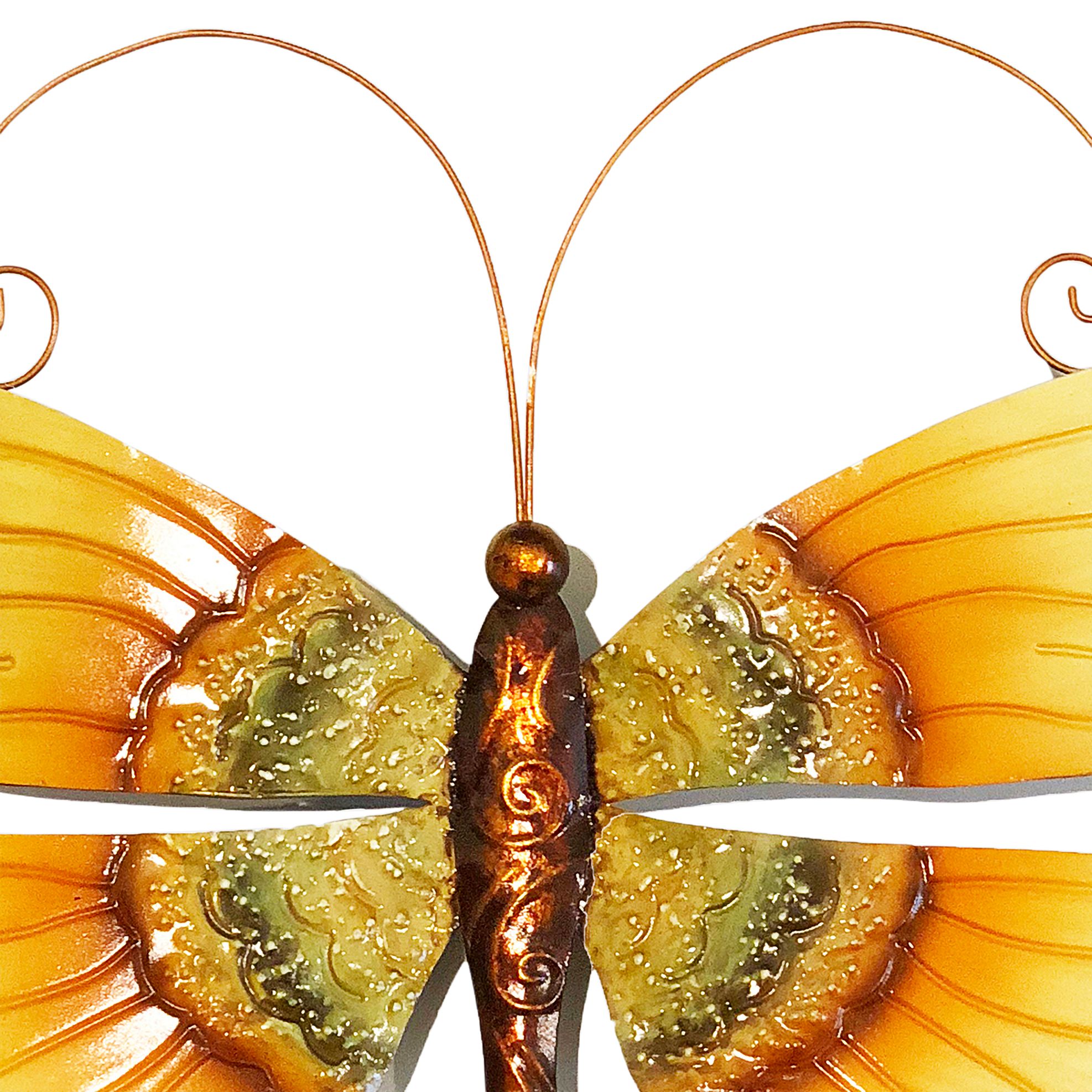 Image 3 Eangee Dragonfly 14" Wide Sunflower Capiz Shell Wall Decor more views