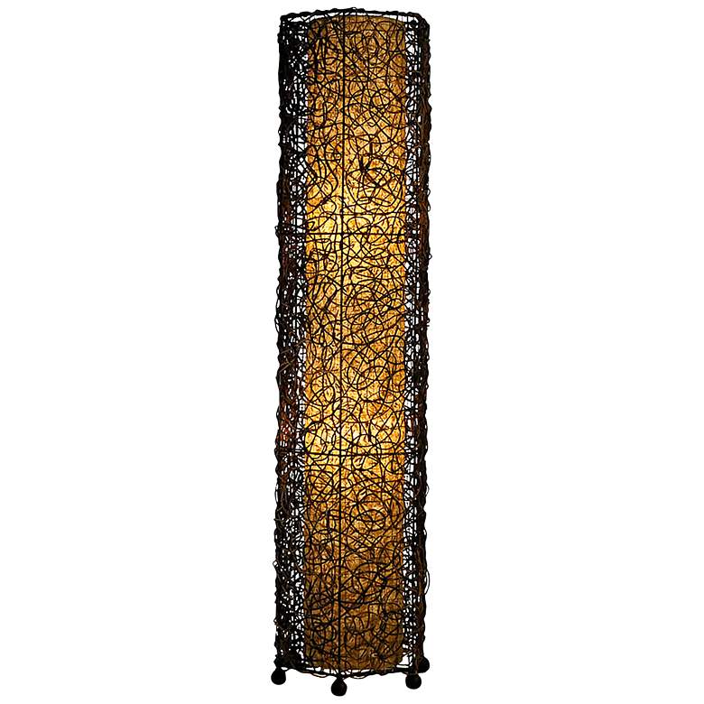 Image 2 Eangee Durian Nito Tower Vines Iron Floor Lamp