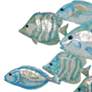 3_Eangee Fish Rustic Wall Decor Giant Sea Blue more views