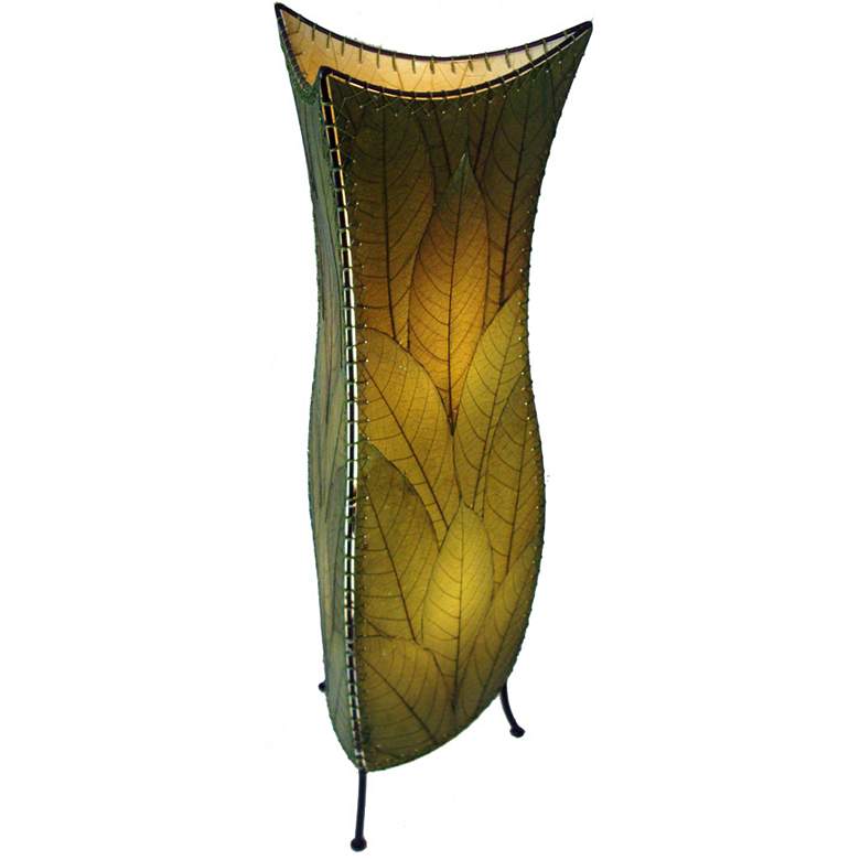 Image 1 Eangee Flower Bud Green Large Tower Table Lamp