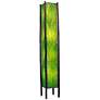 1_Eangee Fortune Tower Green Cocoa Leaves 72" High Floor Lamp