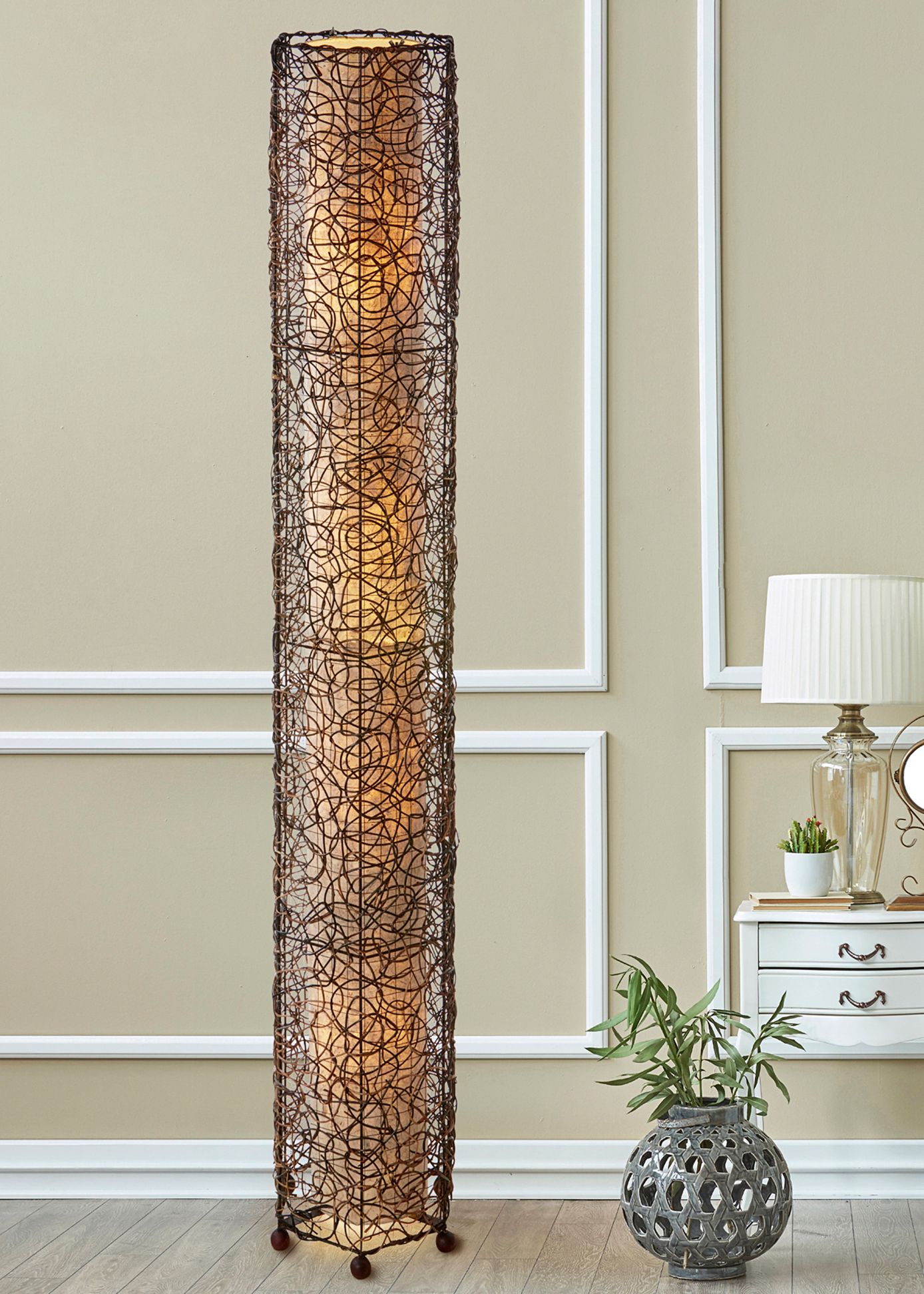 Tower on sale floor lamp