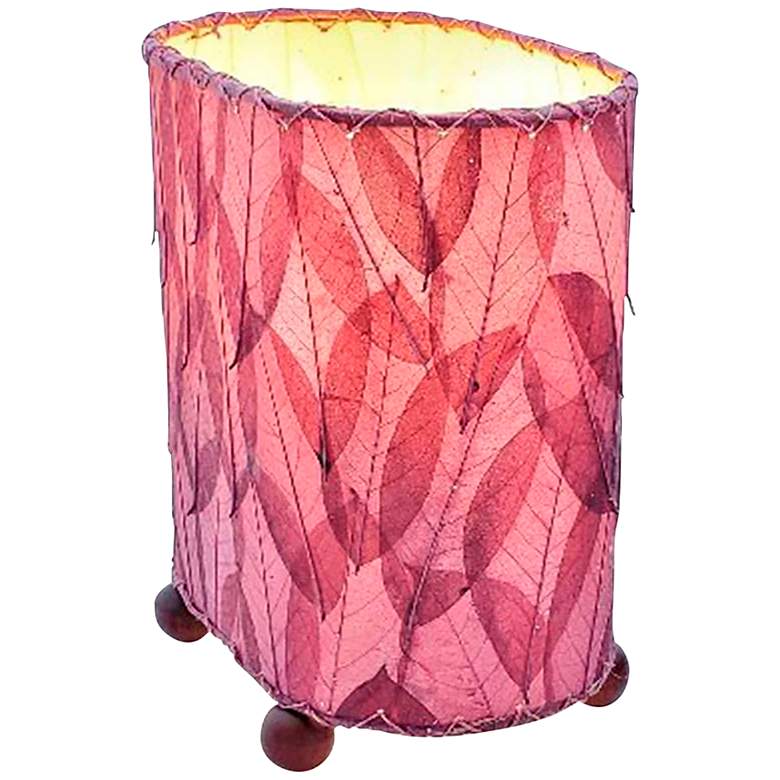 Image 4 Eangee Guyabano 9" High Purple Mini Uplight Accent Table Lamp more views