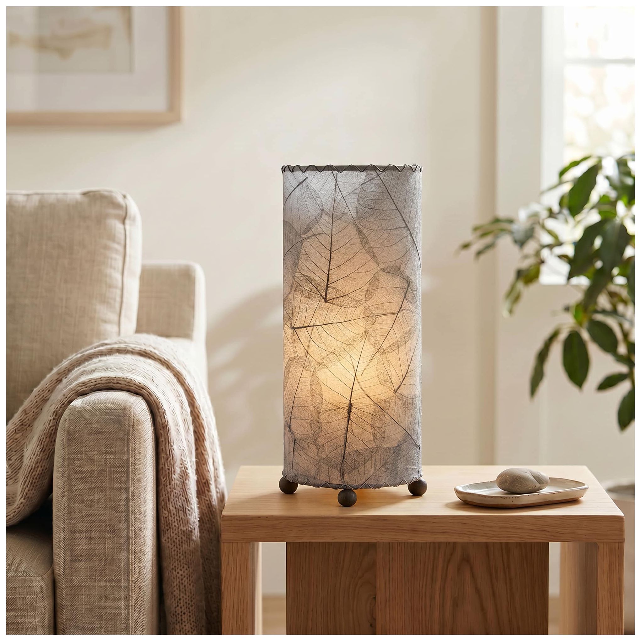 Image 2 Eangee Home Design Banyan Gray Table Lamp more views