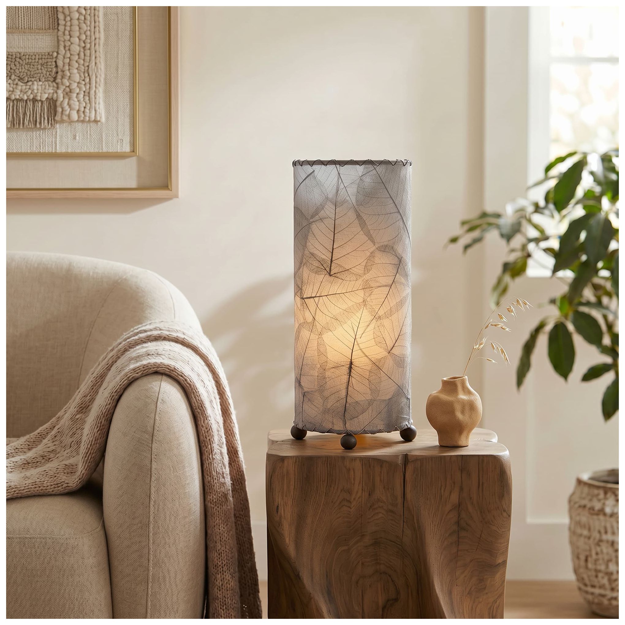 Image 3 Eangee Home Design Banyan Gray Table Lamp more views