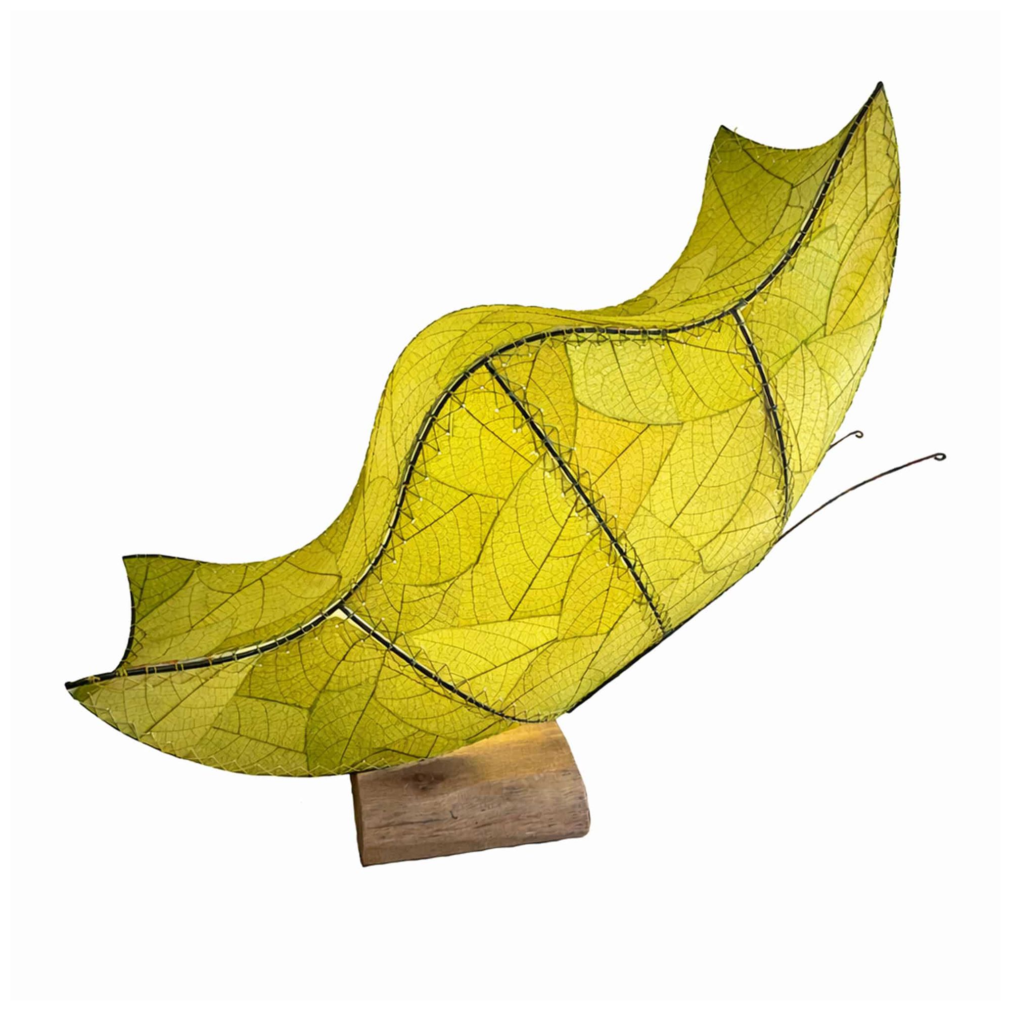Image 4 Eangee Home Design Butterfly Large Table Lamp Green more views