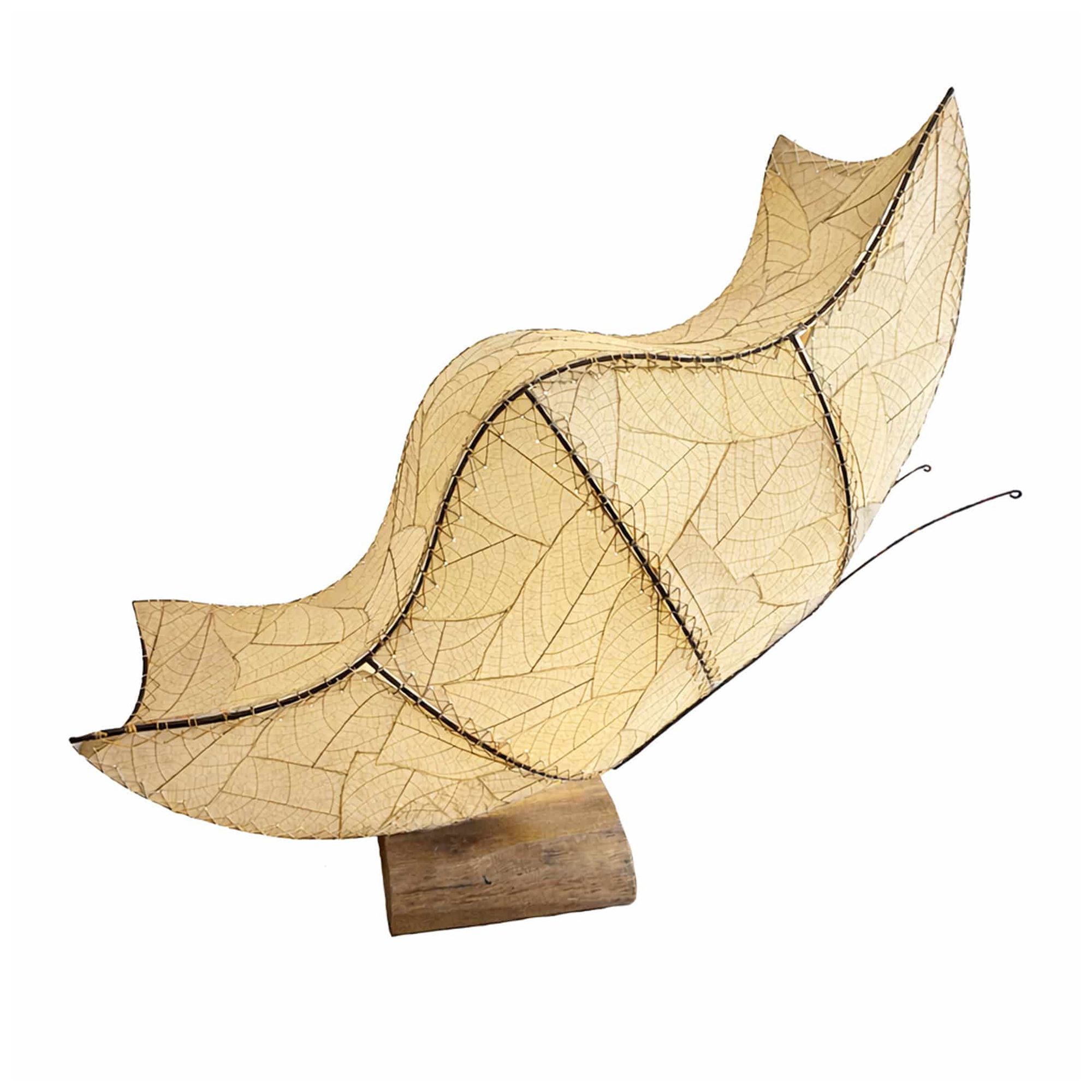 Image 4 Eangee Home Design Butterfly Large Table Lamp Natural more views