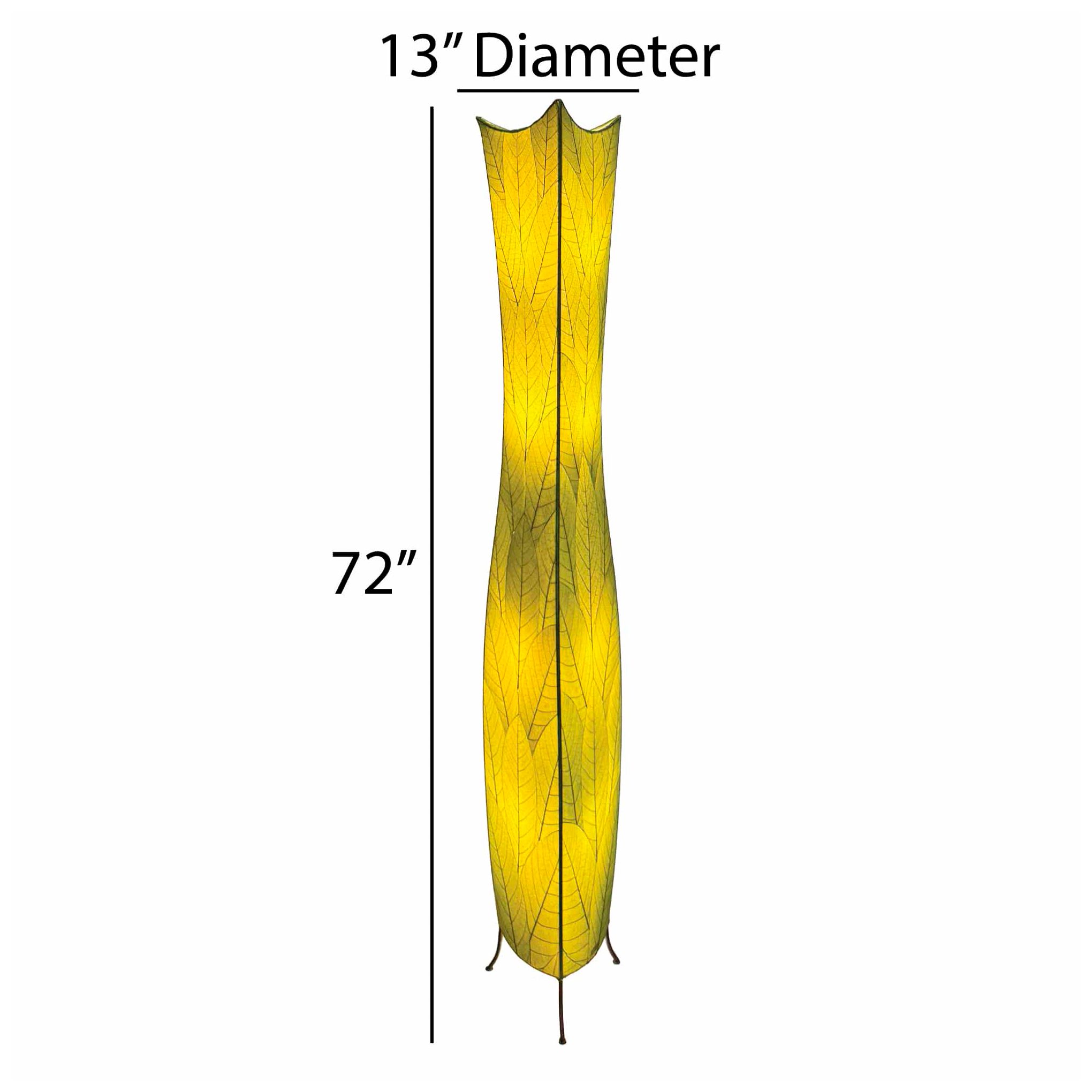 Image 6 Eangee Home Design Flowerbud 72 In Green 4 Light Floor Lamp more views